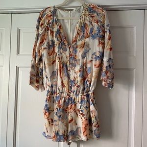 JOIE Silk Romper M